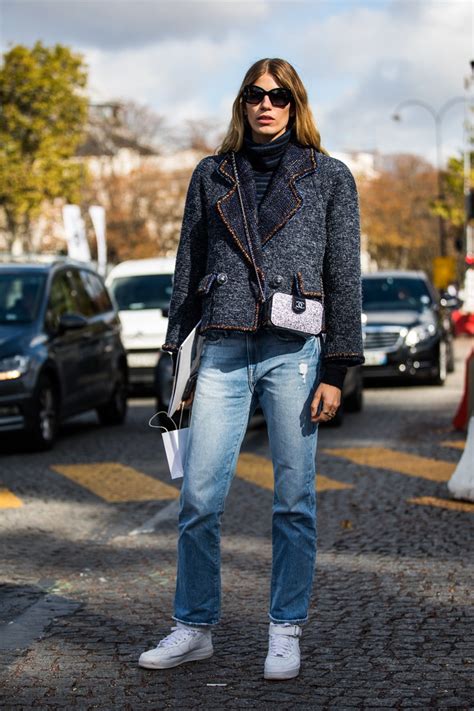 Chanel jacket street style